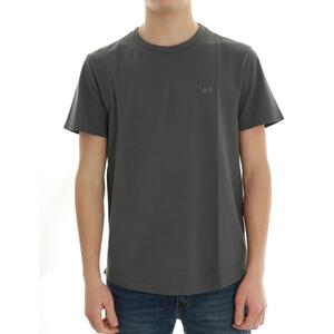 T-SHIRT BASIC SUN68 GRIGIO